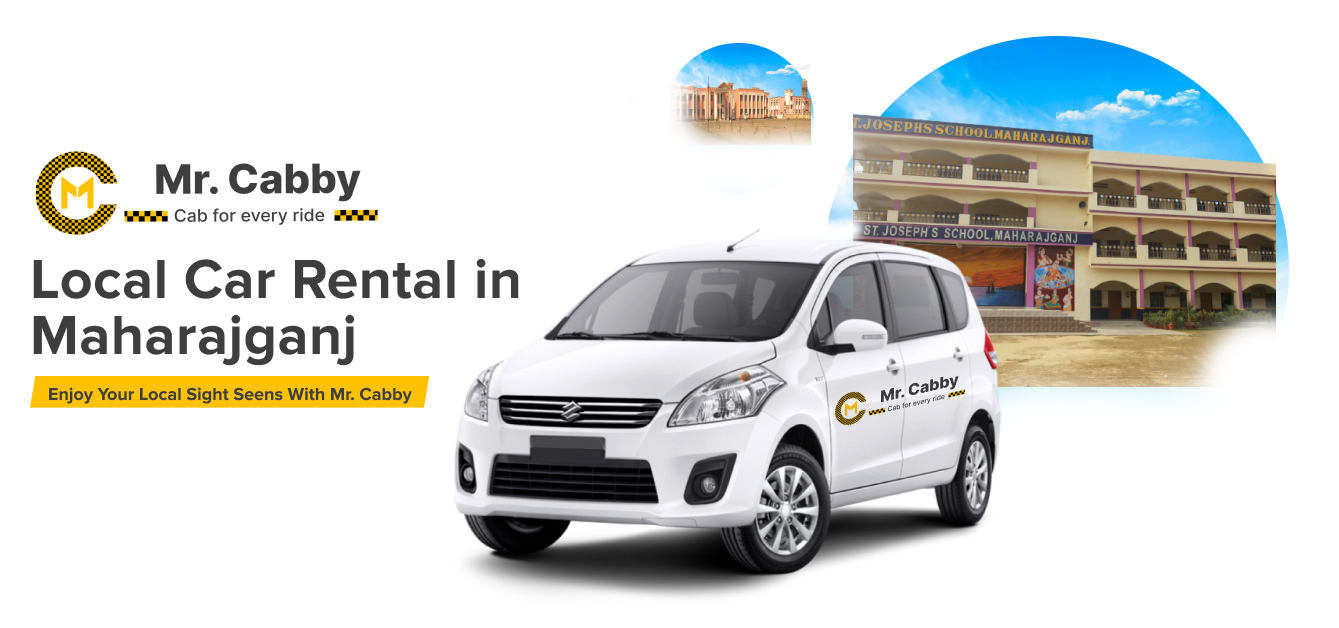 Book Full day or Half Taxi hire in Maharajganj