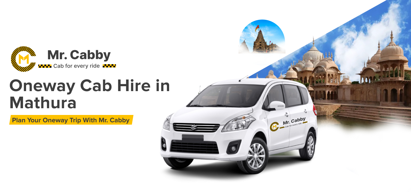 Book Oneway cab hire in Mathura