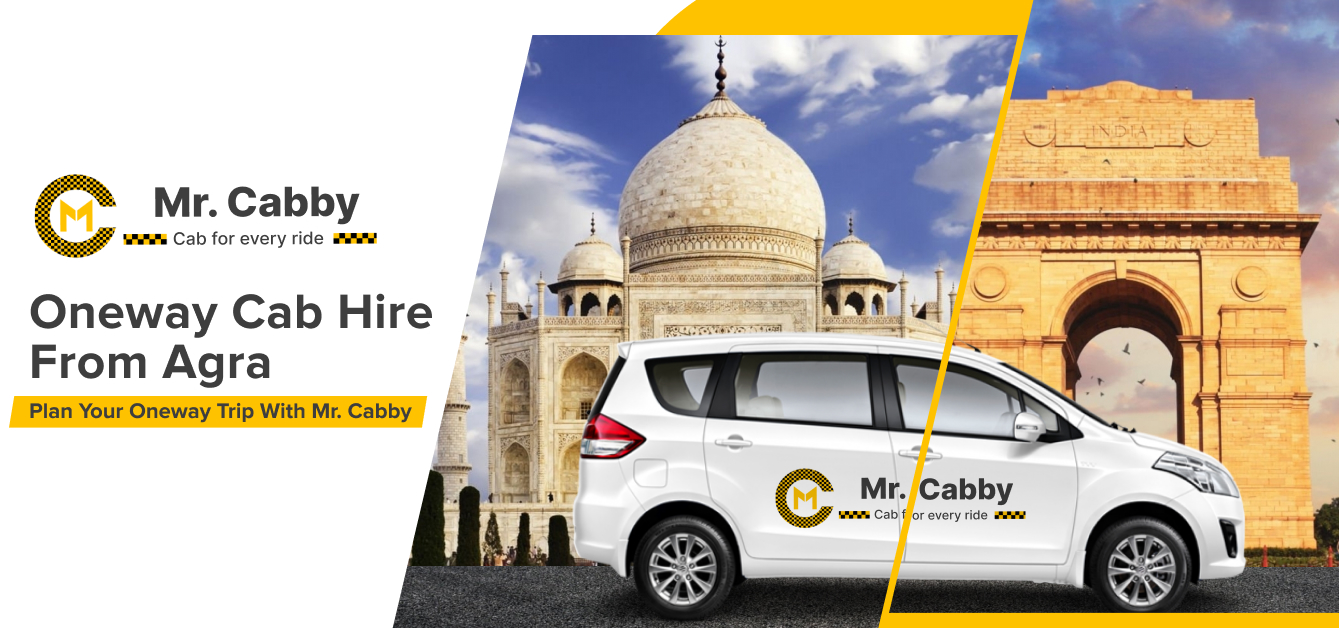Book Oneway cab hire in Agra