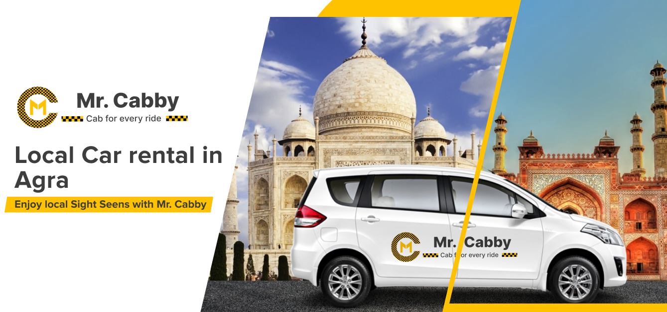 Book Full day or Half Taxi hire in Agra