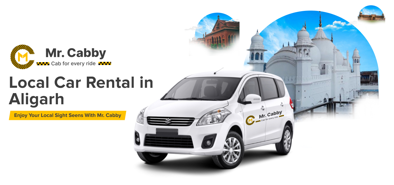 Book Full day or Half Taxi hire in Aligarh
