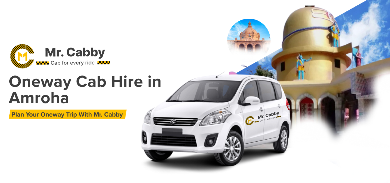 Book Oneway cab hire in Amroha