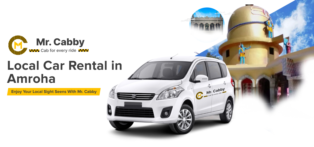 Book Full day or Half Taxi hire in Amroha
