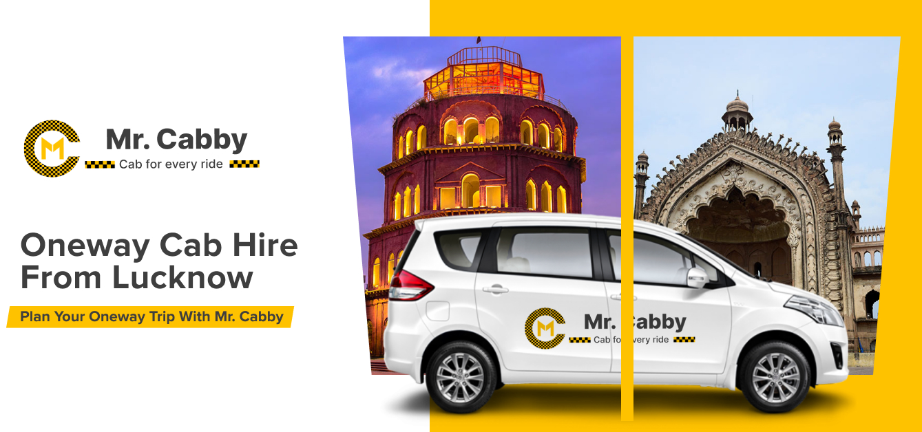 Book Oneway cab hire in Lucknow