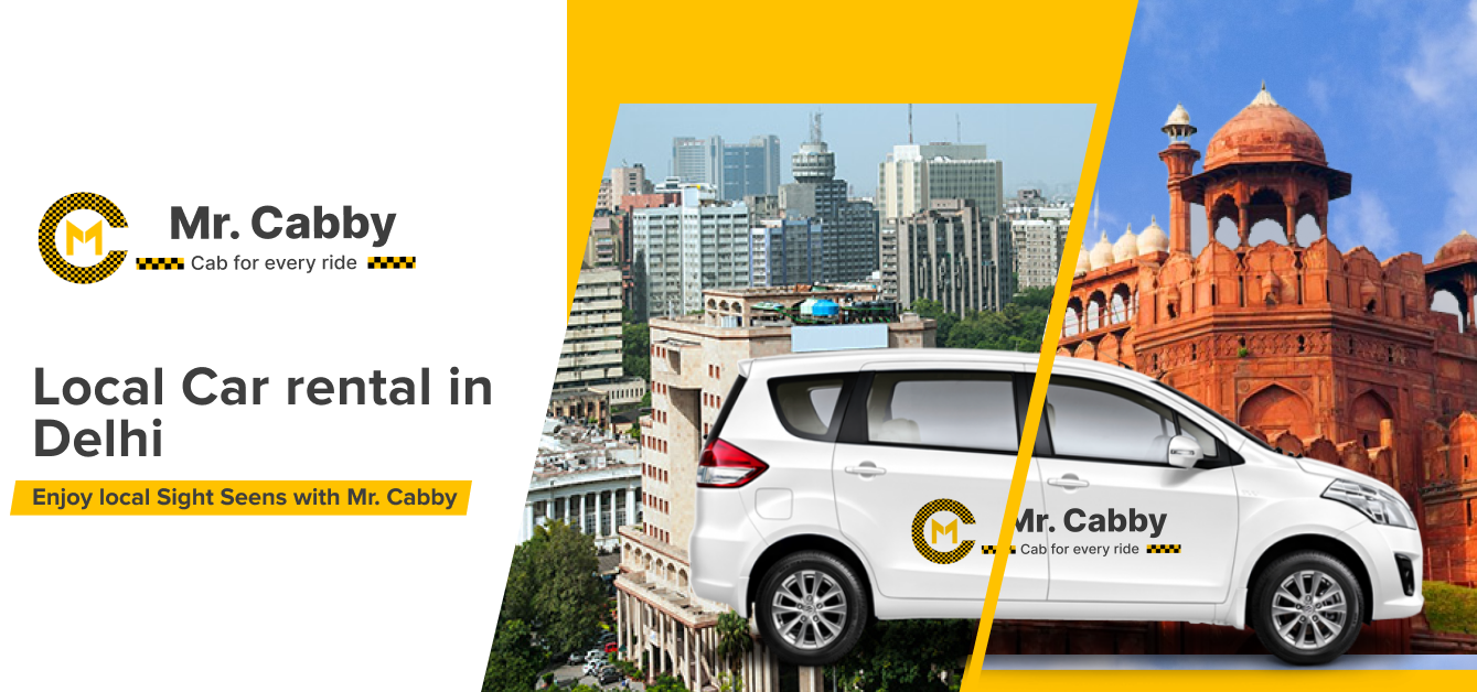 Book Full day or Half Taxi hire in Delhi