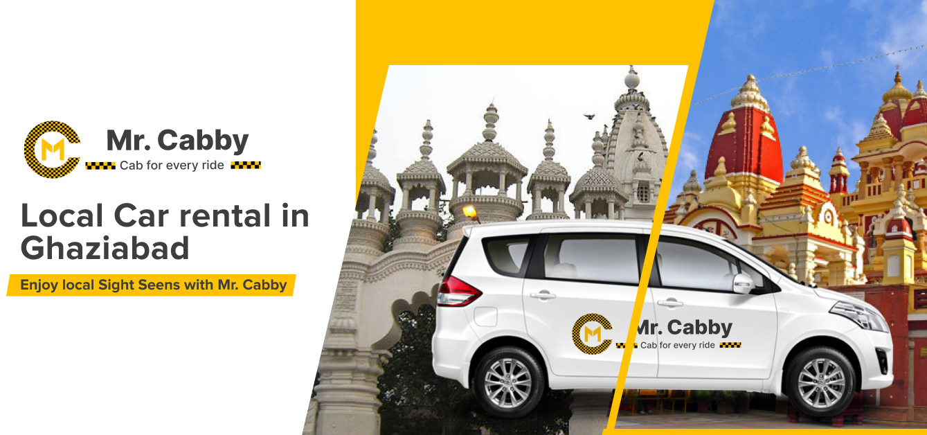 Book Full day or Half Taxi hire in Ghaziabad