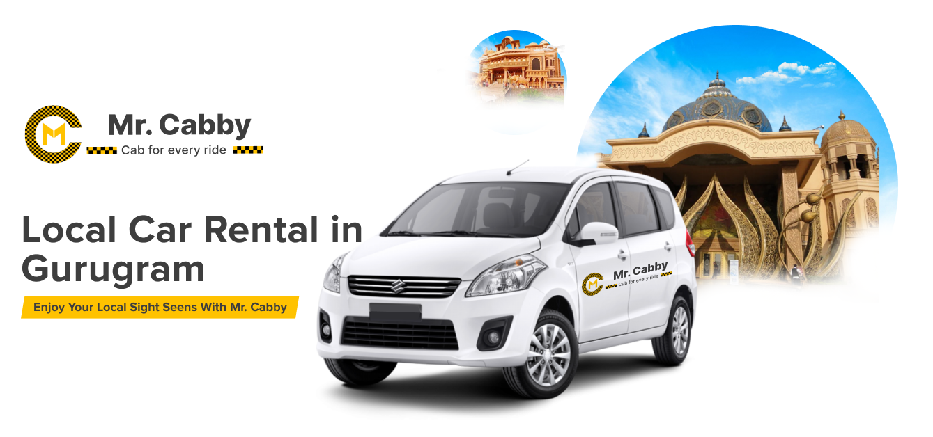 Book Full day or Half Taxi hire in Gurugram