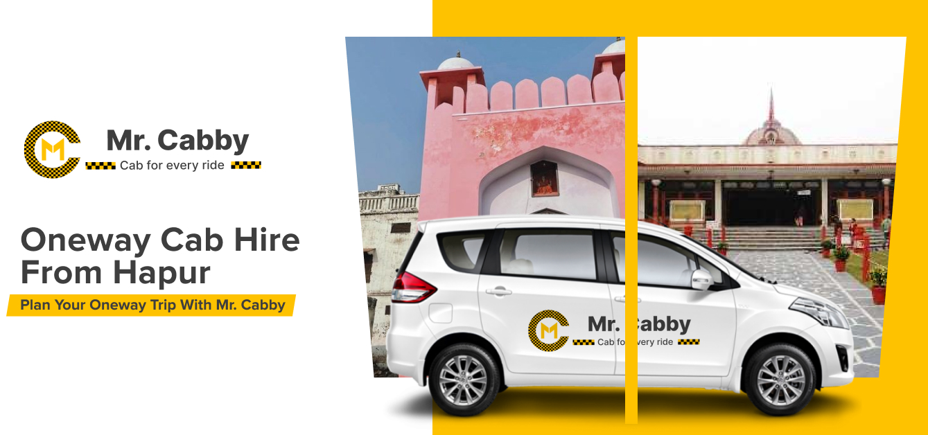 Book Oneway cab hire in Hapur