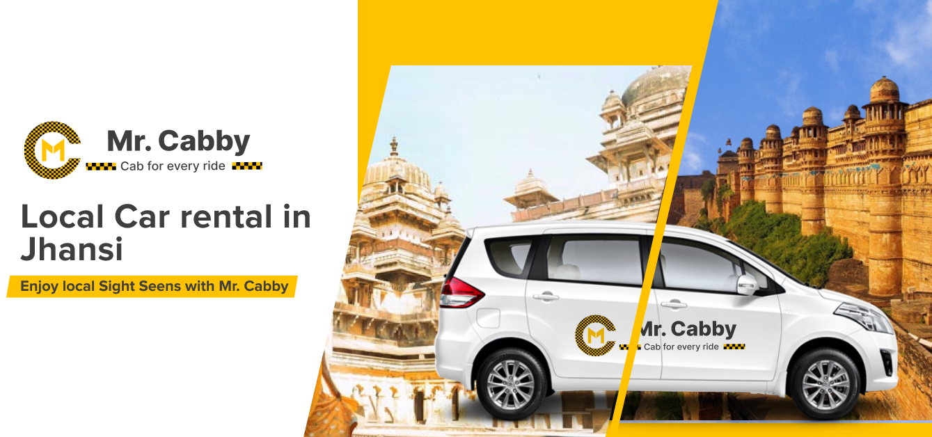 Book Full day or Half Taxi hire in Jhansi