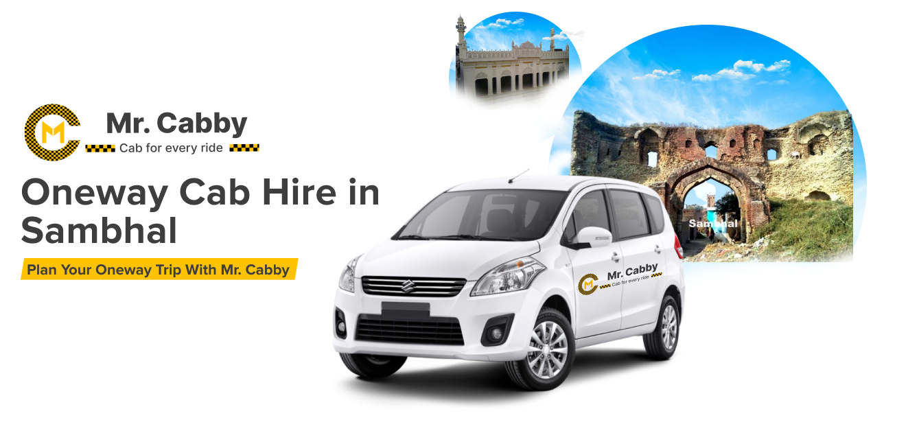 Book Oneway cab hire in Sambhal