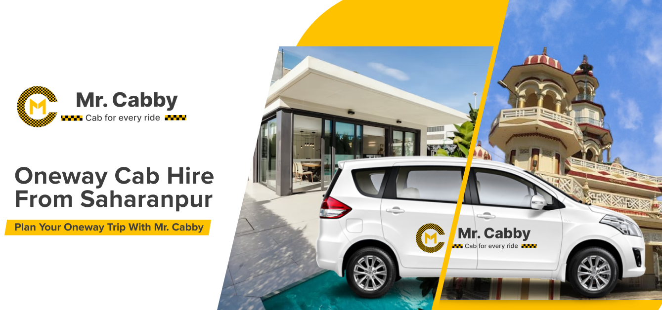 Book Oneway cab hire in Saharanpur
