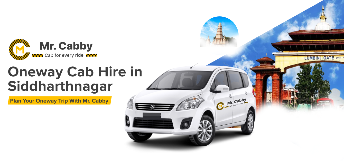 Book Oneway cab hire in Siddharthnagar