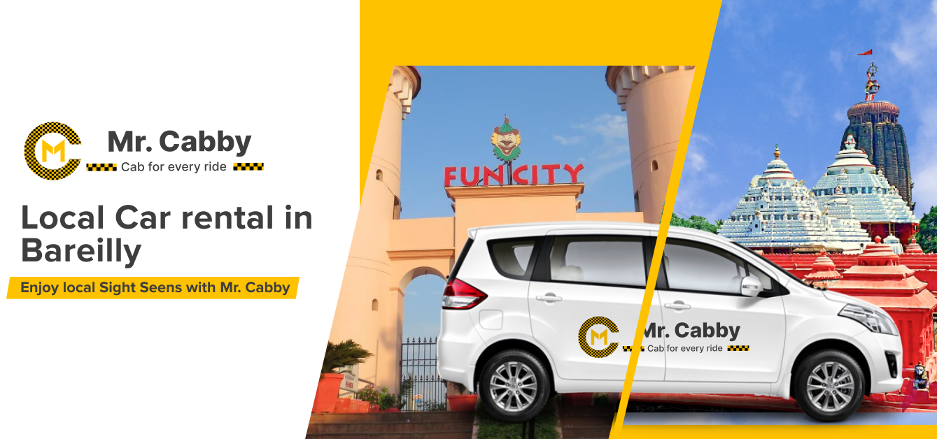 Book Full day or Half Taxi hire in Bareilly